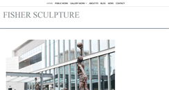 Desktop Screenshot of fishersculpture.com
